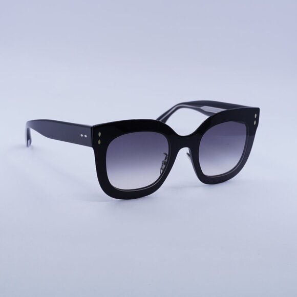 🕶️New Isabel Marant IM0002/S 0807 9O Sunglasses - Black Frame, Grey Lenses - Picture 2 of 10